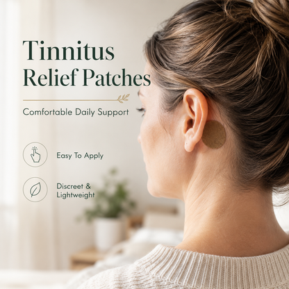 NATRAVOR TinniEase™ Patches Find Your Calm. Enjoy Quieter Moments.