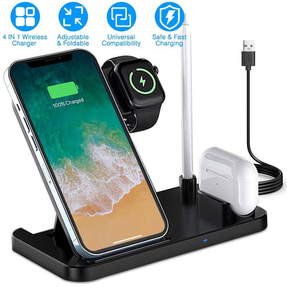 4-in-1 Foldable Wireless Charger