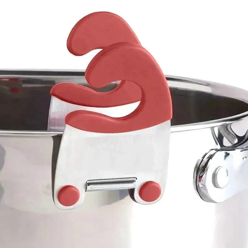 4-Pieces: Stainless Steel Pot Spoon Holder