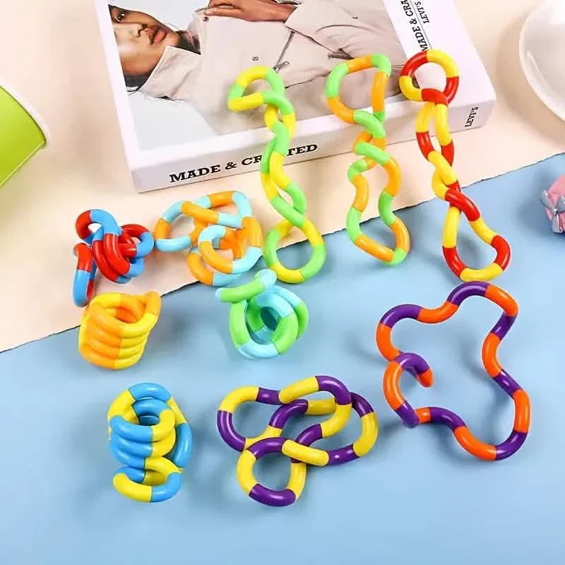 6-Pack: Vent Deformation Rope Knot Pressure Toys