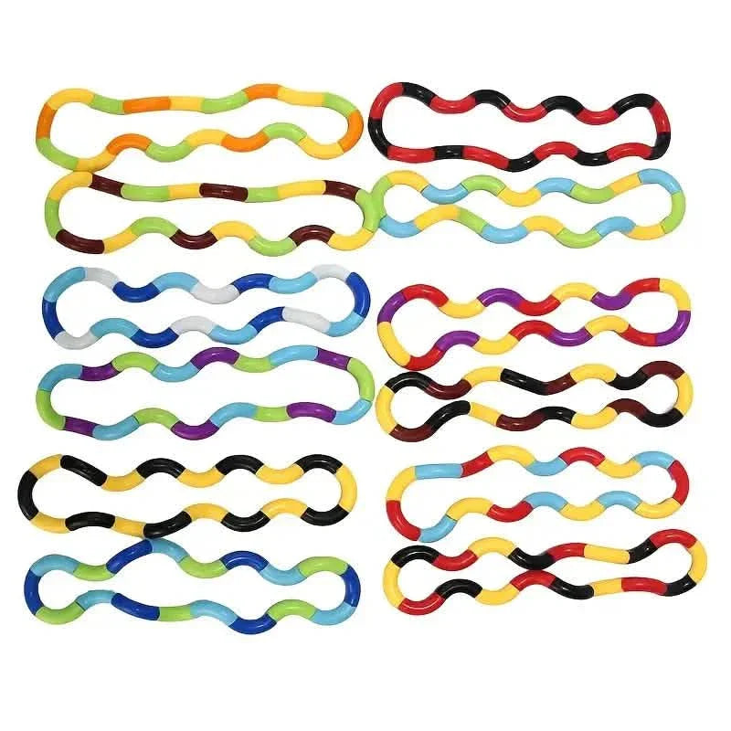 6-Pack: Vent Deformation Rope Knot Pressure Toys