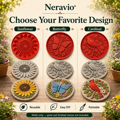 Garden Art Stepping Stone Mold💥